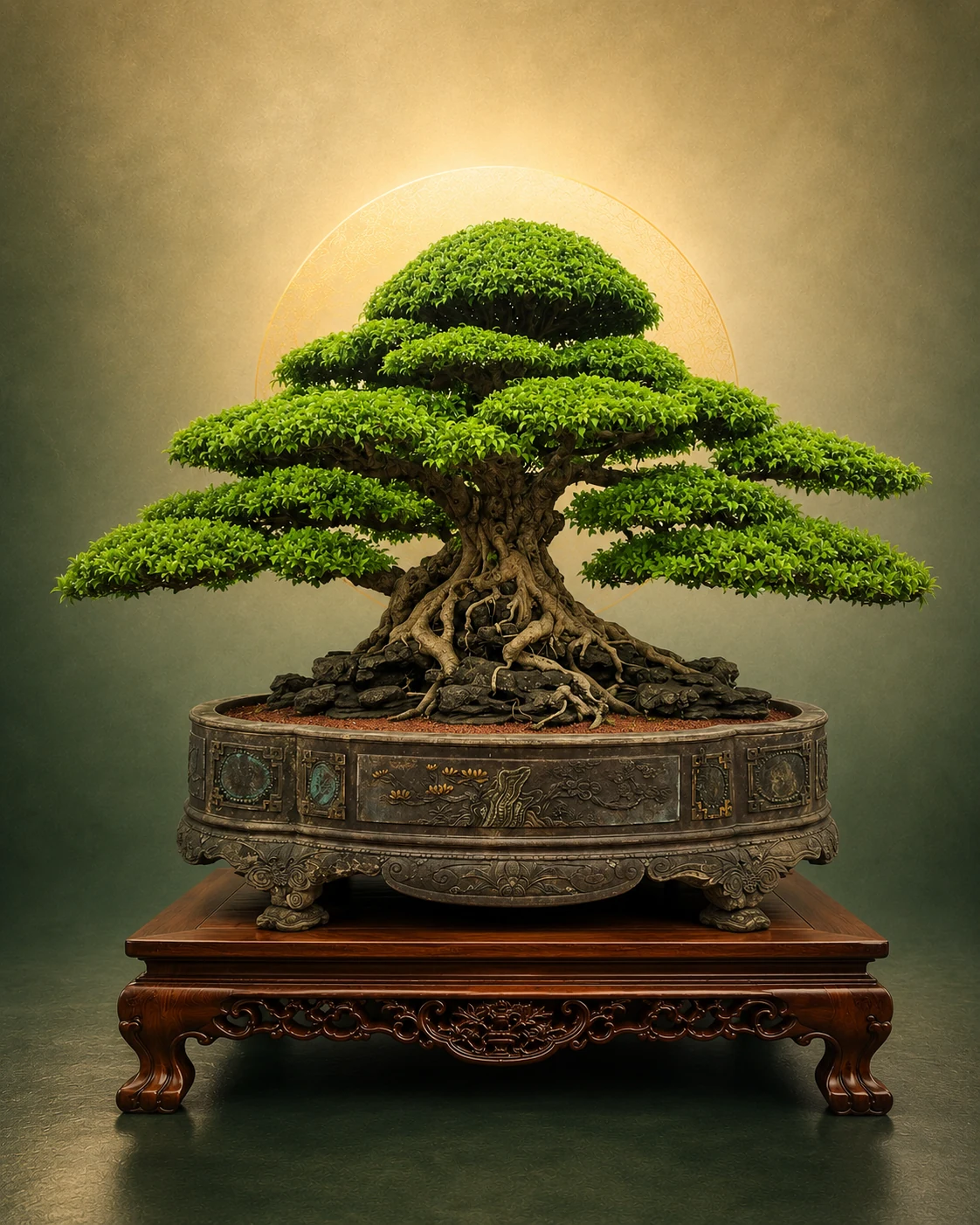 Tác phẩm Bonsai tinh tuyển